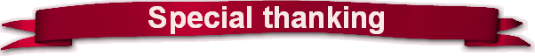 Special thanking